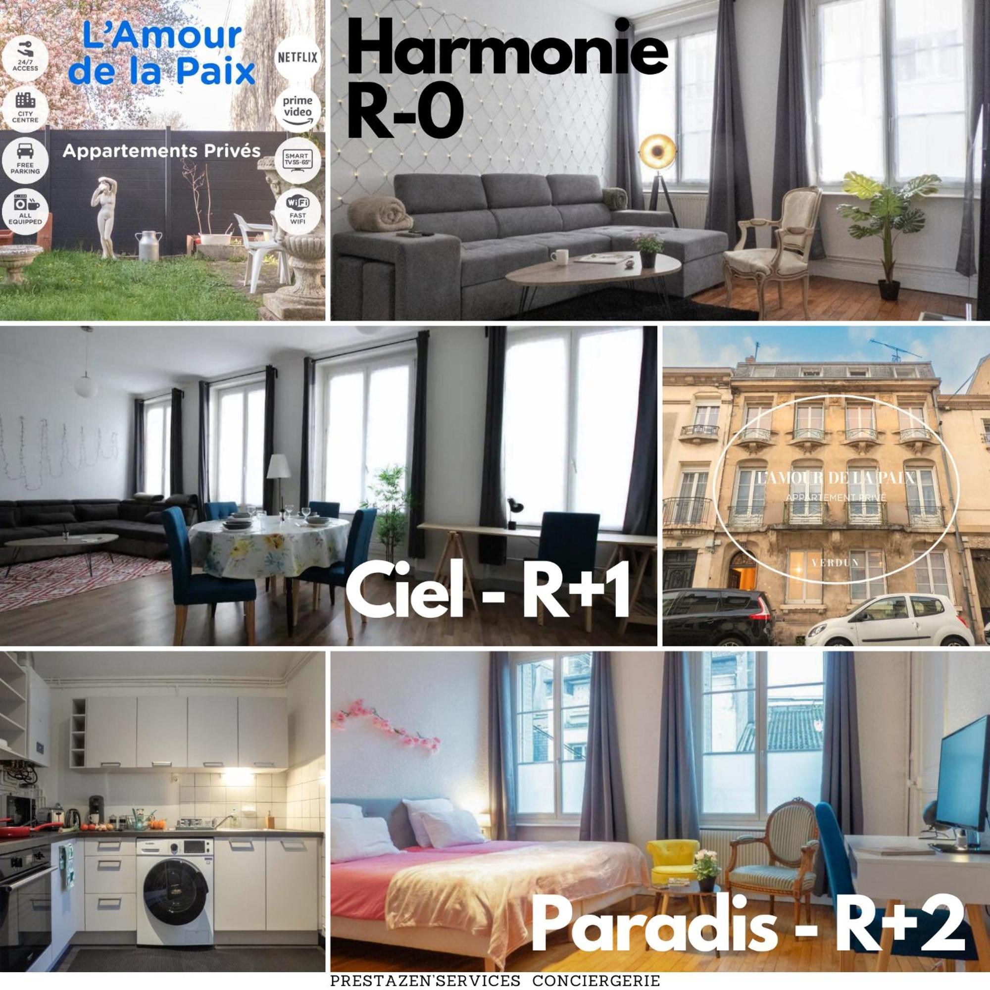 L'Amour De La Paix - Centre-Ville - Jardin - Proche Gare - Tv65"Primevideo - Ambiance Tres Chaleureuse - Parking Gratuit Sous-Video Surveillance Proche - Gere Par Presta-Zen'Services Verdun-sur-Meuse Exteriör bild